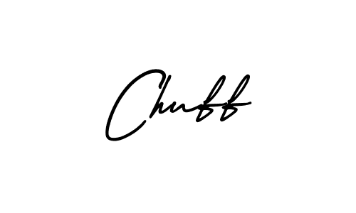 Use a signature maker to create a handwritten signature online. With this signature software, you can design (AmerikaSignatureDemo-Regular) your own signature for name Chuff. Chuff signature style 3 images and pictures png