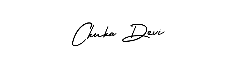 Make a beautiful signature design for name Chuka Devi. Use this online signature maker to create a handwritten signature for free. Chuka Devi signature style 3 images and pictures png