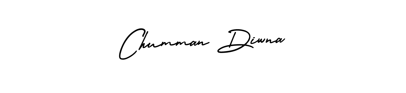 Design your own signature with our free online signature maker. With this signature software, you can create a handwritten (AmerikaSignatureDemo-Regular) signature for name Chumman Diwna. Chumman Diwna signature style 3 images and pictures png