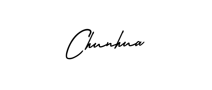 Make a beautiful signature design for name Chunhua. Use this online signature maker to create a handwritten signature for free. Chunhua signature style 3 images and pictures png