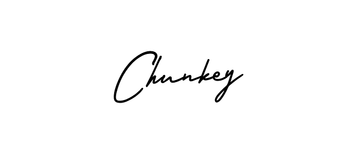 Also You can easily find your signature by using the search form. We will create Chunkey name handwritten signature images for you free of cost using AmerikaSignatureDemo-Regular sign style. Chunkey signature style 3 images and pictures png
