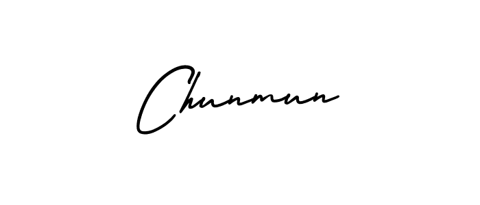 Make a beautiful signature design for name Chunmun. Use this online signature maker to create a handwritten signature for free. Chunmun signature style 3 images and pictures png