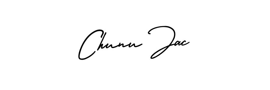 Make a beautiful signature design for name Chunu Jac. Use this online signature maker to create a handwritten signature for free. Chunu Jac signature style 3 images and pictures png