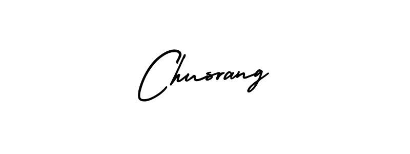 Also we have Chusrang name is the best signature style. Create professional handwritten signature collection using AmerikaSignatureDemo-Regular autograph style. Chusrang signature style 3 images and pictures png