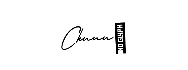 Use a signature maker to create a handwritten signature online. With this signature software, you can design (AmerikaSignatureDemo-Regular) your own signature for name Chuuu♡. Chuuu♡ signature style 3 images and pictures png