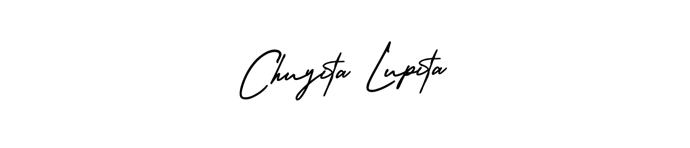 Use a signature maker to create a handwritten signature online. With this signature software, you can design (AmerikaSignatureDemo-Regular) your own signature for name Chuyita Lupita. Chuyita Lupita signature style 3 images and pictures png