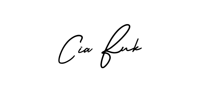 Also we have Cia Fuk name is the best signature style. Create professional handwritten signature collection using AmerikaSignatureDemo-Regular autograph style. Cia Fuk signature style 3 images and pictures png