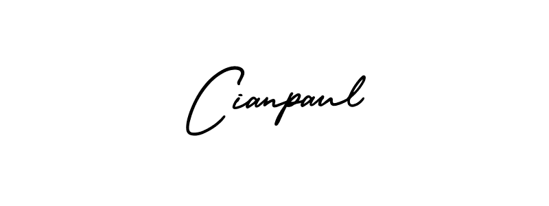 You should practise on your own different ways (AmerikaSignatureDemo-Regular) to write your name (Cianpaul) in signature. don't let someone else do it for you. Cianpaul signature style 3 images and pictures png