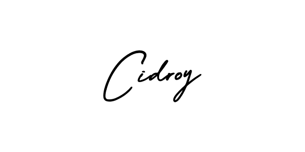 Make a beautiful signature design for name Cidroy. With this signature (AmerikaSignatureDemo-Regular) style, you can create a handwritten signature for free. Cidroy signature style 3 images and pictures png