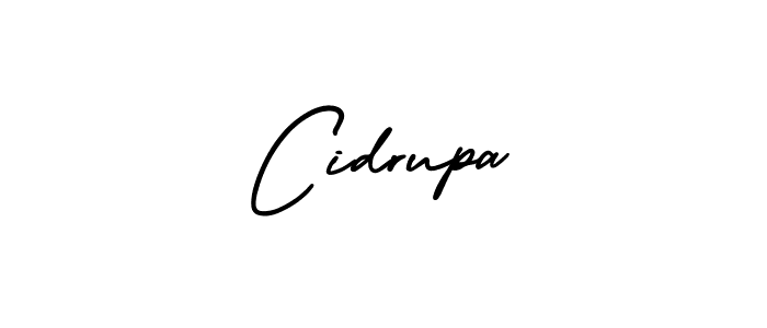 You should practise on your own different ways (AmerikaSignatureDemo-Regular) to write your name (Cidrupa) in signature. don't let someone else do it for you. Cidrupa signature style 3 images and pictures png