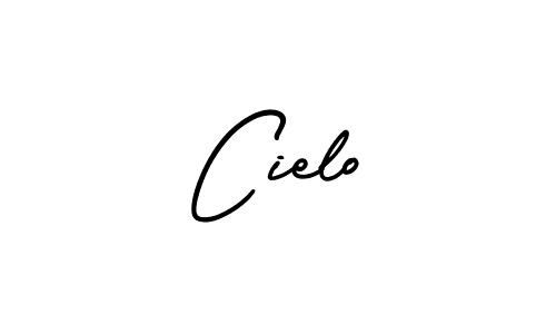 Use a signature maker to create a handwritten signature online. With this signature software, you can design (AmerikaSignatureDemo-Regular) your own signature for name Cielo. Cielo signature style 3 images and pictures png