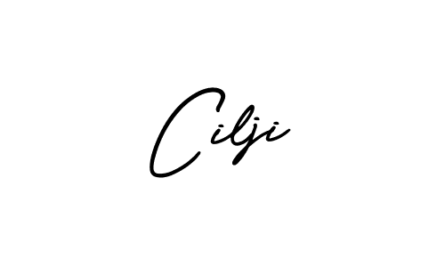 Design your own signature with our free online signature maker. With this signature software, you can create a handwritten (AmerikaSignatureDemo-Regular) signature for name Cilji. Cilji signature style 3 images and pictures png