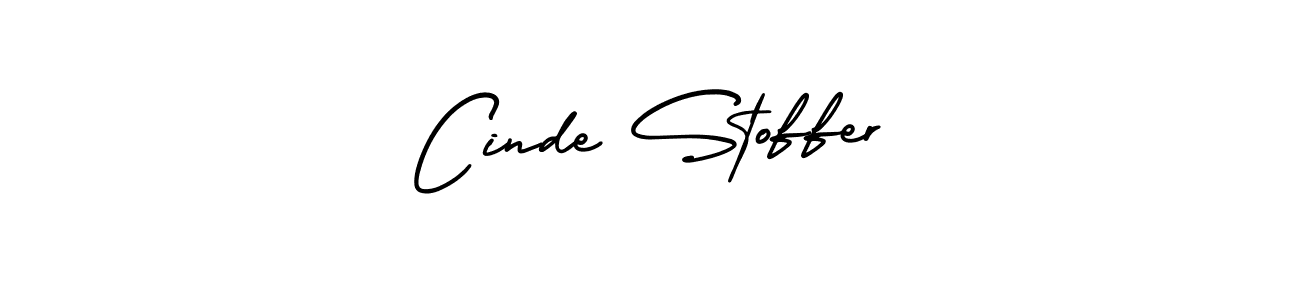 AmerikaSignatureDemo-Regular is a professional signature style that is perfect for those who want to add a touch of class to their signature. It is also a great choice for those who want to make their signature more unique. Get Cinde Stoffer name to fancy signature for free. Cinde Stoffer signature style 3 images and pictures png