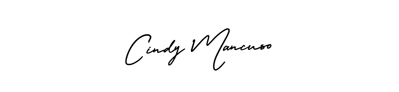 Make a beautiful signature design for name Cindy Mancuso. With this signature (AmerikaSignatureDemo-Regular) style, you can create a handwritten signature for free. Cindy Mancuso signature style 3 images and pictures png