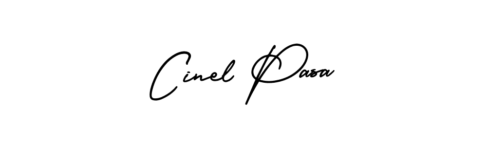 Also we have Cinel Pasa name is the best signature style. Create professional handwritten signature collection using AmerikaSignatureDemo-Regular autograph style. Cinel Pasa signature style 3 images and pictures png