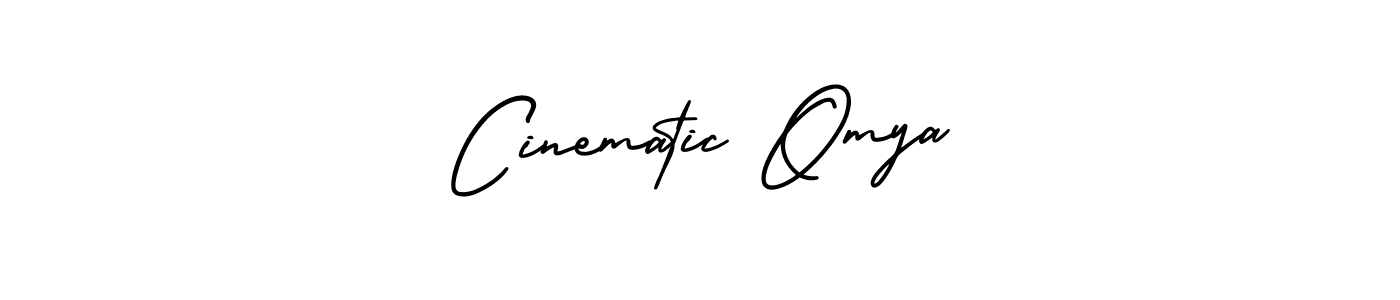 Check out images of Autograph of Cinematic Omya name. Actor Cinematic Omya Signature Style. AmerikaSignatureDemo-Regular is a professional sign style online. Cinematic Omya signature style 3 images and pictures png
