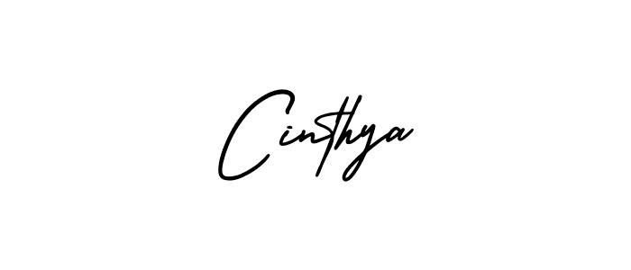 if you are searching for the best signature style for your name Cinthya. so please give up your signature search. here we have designed multiple signature styles  using AmerikaSignatureDemo-Regular. Cinthya signature style 3 images and pictures png