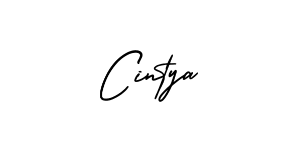 How to Draw Cintya signature style? AmerikaSignatureDemo-Regular is a latest design signature styles for name Cintya. Cintya signature style 3 images and pictures png