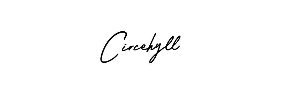 The best way (AmerikaSignatureDemo-Regular) to make a short signature is to pick only two or three words in your name. The name Circehyll include a total of six letters. For converting this name. Circehyll signature style 3 images and pictures png