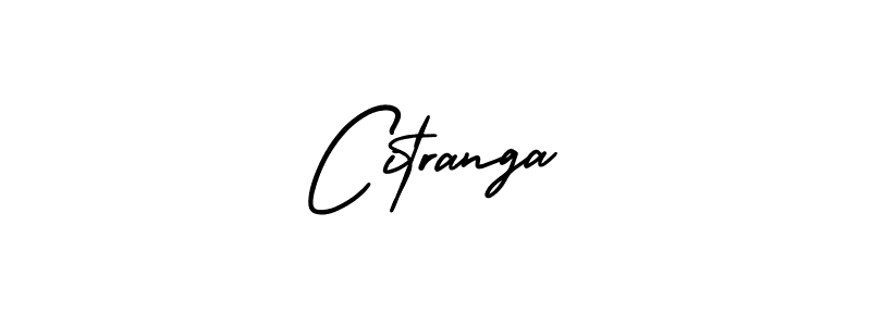 How to make Citranga signature? AmerikaSignatureDemo-Regular is a professional autograph style. Create handwritten signature for Citranga name. Citranga signature style 3 images and pictures png