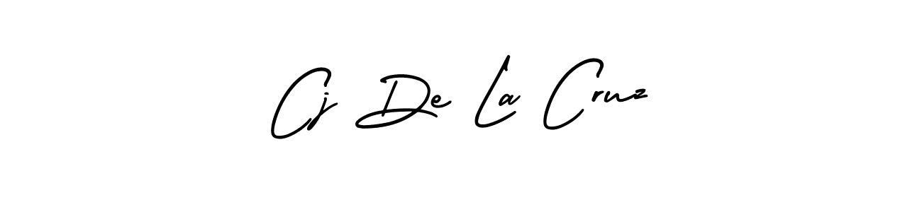 Design your own signature with our free online signature maker. With this signature software, you can create a handwritten (AmerikaSignatureDemo-Regular) signature for name Cj De La Cruz. Cj De La Cruz signature style 3 images and pictures png