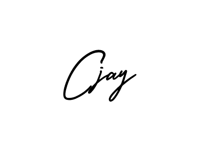 Create a beautiful signature design for name Cjay. With this signature (AmerikaSignatureDemo-Regular) fonts, you can make a handwritten signature for free. Cjay signature style 3 images and pictures png