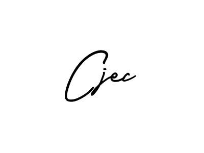 Create a beautiful signature design for name Cjec. With this signature (AmerikaSignatureDemo-Regular) fonts, you can make a handwritten signature for free. Cjec signature style 3 images and pictures png