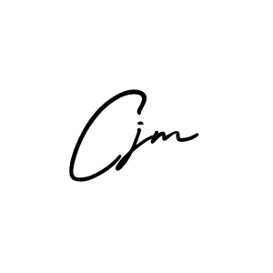 It looks lik you need a new signature style for name Cjm. Design unique handwritten (AmerikaSignatureDemo-Regular) signature with our free signature maker in just a few clicks. Cjm signature style 3 images and pictures png