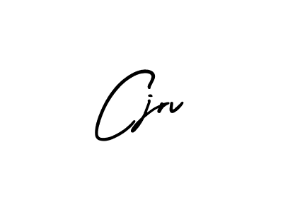 You should practise on your own different ways (AmerikaSignatureDemo-Regular) to write your name (Cjrv) in signature. don't let someone else do it for you. Cjrv signature style 3 images and pictures png