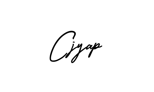 You can use this online signature creator to create a handwritten signature for the name Cjyap. This is the best online autograph maker. Cjyap signature style 3 images and pictures png