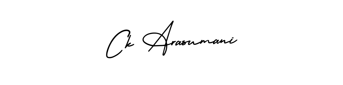 It looks lik you need a new signature style for name Ck Arasumani. Design unique handwritten (AmerikaSignatureDemo-Regular) signature with our free signature maker in just a few clicks. Ck Arasumani signature style 3 images and pictures png