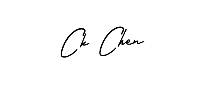 Use a signature maker to create a handwritten signature online. With this signature software, you can design (AmerikaSignatureDemo-Regular) your own signature for name Ck Chen. Ck Chen signature style 3 images and pictures png