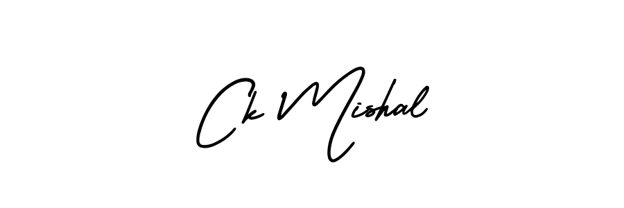 This is the best signature style for the Ck Mishal name. Also you like these signature font (AmerikaSignatureDemo-Regular). Mix name signature. Ck Mishal signature style 3 images and pictures png