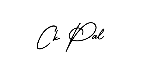 Create a beautiful signature design for name Ck Pal. With this signature (AmerikaSignatureDemo-Regular) fonts, you can make a handwritten signature for free. Ck Pal signature style 3 images and pictures png