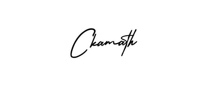 Use a signature maker to create a handwritten signature online. With this signature software, you can design (AmerikaSignatureDemo-Regular) your own signature for name Ckamath. Ckamath signature style 3 images and pictures png