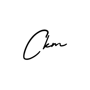 It looks lik you need a new signature style for name Ckm. Design unique handwritten (AmerikaSignatureDemo-Regular) signature with our free signature maker in just a few clicks. Ckm signature style 3 images and pictures png