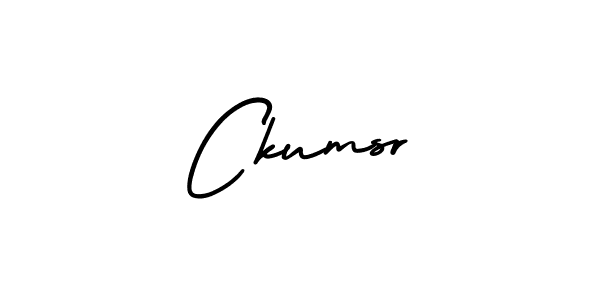 Make a beautiful signature design for name Ckumsr. With this signature (AmerikaSignatureDemo-Regular) style, you can create a handwritten signature for free. Ckumsr signature style 3 images and pictures png