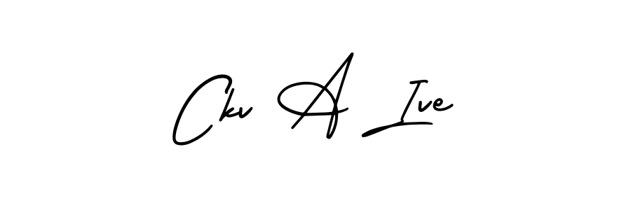 Ckv A Ive stylish signature style. Best Handwritten Sign (AmerikaSignatureDemo-Regular) for my name. Handwritten Signature Collection Ideas for my name Ckv A Ive. Ckv A Ive signature style 3 images and pictures png