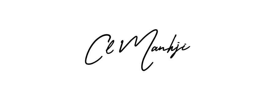 Also we have Cl Manhji name is the best signature style. Create professional handwritten signature collection using AmerikaSignatureDemo-Regular autograph style. Cl Manhji signature style 3 images and pictures png