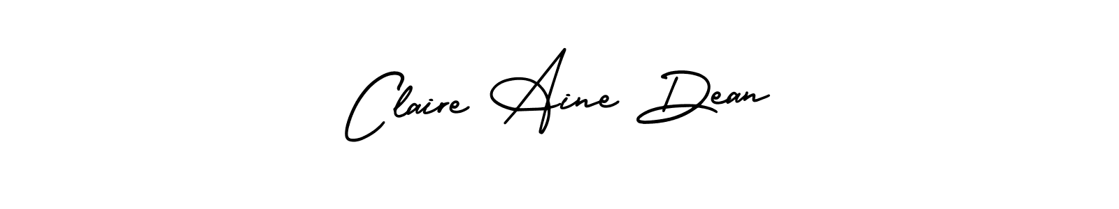 Claire Aine Dean stylish signature style. Best Handwritten Sign (AmerikaSignatureDemo-Regular) for my name. Handwritten Signature Collection Ideas for my name Claire Aine Dean. Claire Aine Dean signature style 3 images and pictures png