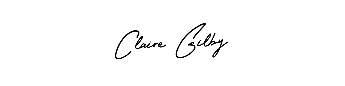 Also we have Claire Gilby name is the best signature style. Create professional handwritten signature collection using AmerikaSignatureDemo-Regular autograph style. Claire Gilby signature style 3 images and pictures png