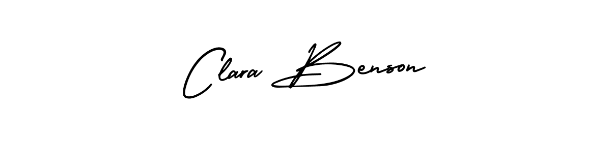 AmerikaSignatureDemo-Regular is a professional signature style that is perfect for those who want to add a touch of class to their signature. It is also a great choice for those who want to make their signature more unique. Get Clara Benson name to fancy signature for free. Clara Benson signature style 3 images and pictures png