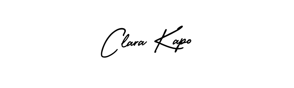 Also we have Clara Kapo name is the best signature style. Create professional handwritten signature collection using AmerikaSignatureDemo-Regular autograph style. Clara Kapo signature style 3 images and pictures png