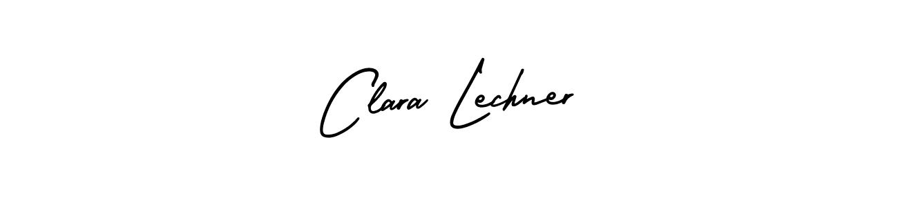 Create a beautiful signature design for name Clara Lechner. With this signature (AmerikaSignatureDemo-Regular) fonts, you can make a handwritten signature for free. Clara Lechner signature style 3 images and pictures png