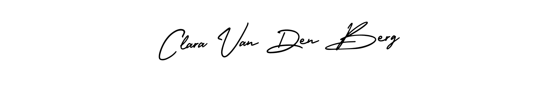 Use a signature maker to create a handwritten signature online. With this signature software, you can design (AmerikaSignatureDemo-Regular) your own signature for name Clara Van Den Berg. Clara Van Den Berg signature style 3 images and pictures png