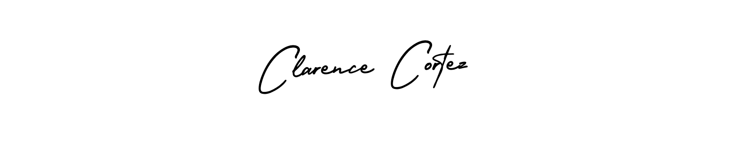 How to Draw Clarence Cortez signature style? AmerikaSignatureDemo-Regular is a latest design signature styles for name Clarence Cortez. Clarence Cortez signature style 3 images and pictures png