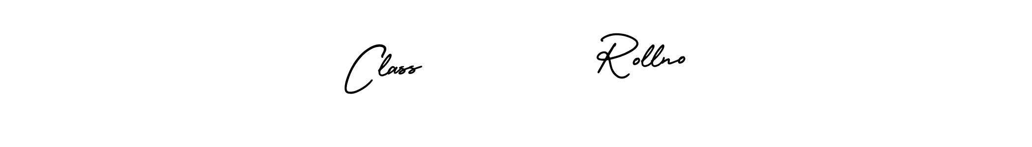 How to make Class          Rollno signature? AmerikaSignatureDemo-Regular is a professional autograph style. Create handwritten signature for Class          Rollno name. Class          Rollno signature style 3 images and pictures png