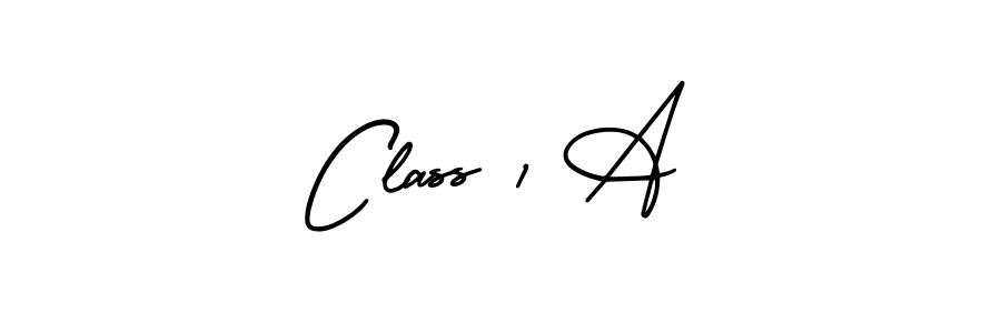 The best way (AmerikaSignatureDemo-Regular) to make a short signature is to pick only two or three words in your name. The name Class 1 A include a total of six letters. For converting this name. Class 1 A signature style 3 images and pictures png