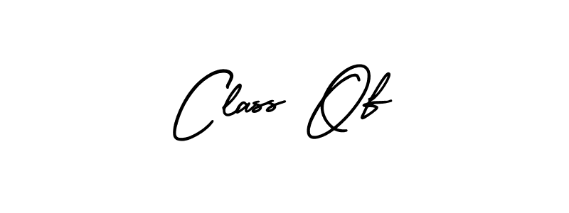 It looks lik you need a new signature style for name Class Of. Design unique handwritten (AmerikaSignatureDemo-Regular) signature with our free signature maker in just a few clicks. Class Of signature style 3 images and pictures png