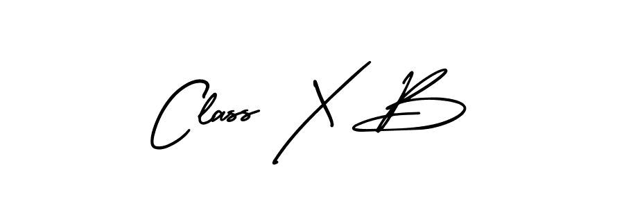 How to Draw Class X B signature style? AmerikaSignatureDemo-Regular is a latest design signature styles for name Class X B. Class X B signature style 3 images and pictures png